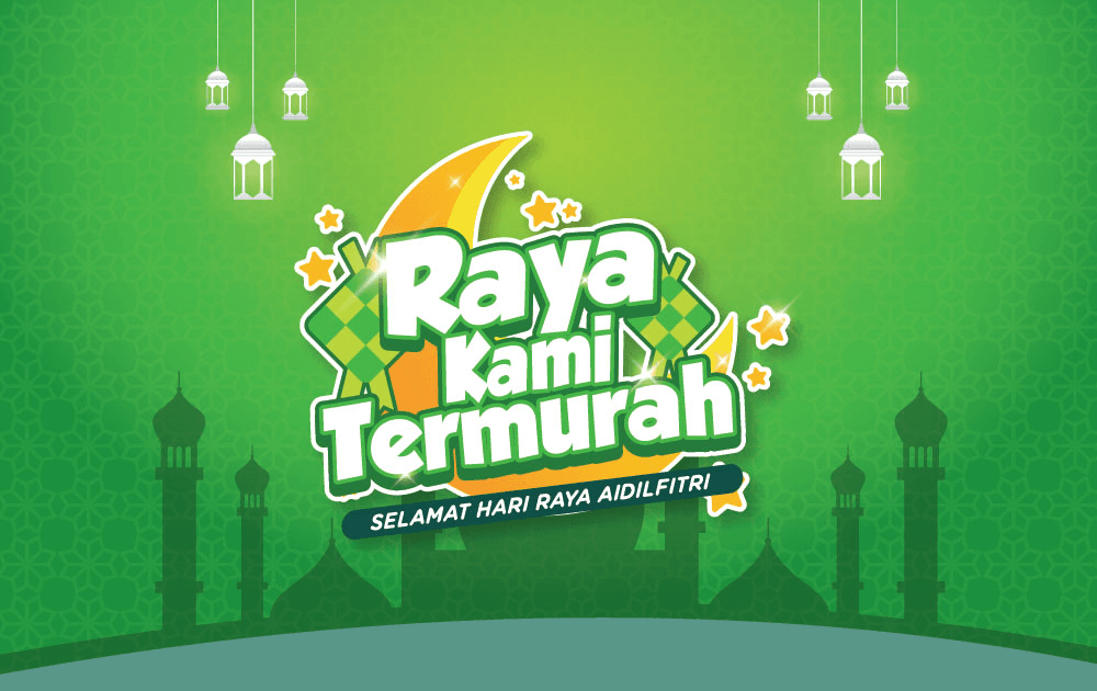 Offer Ramadhan or Raya promotions
