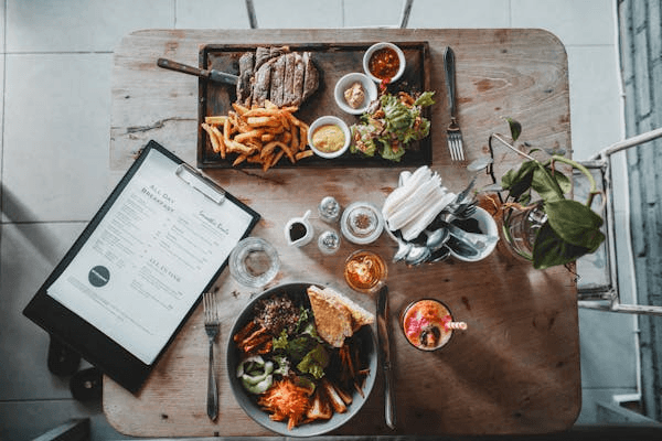 Food menu