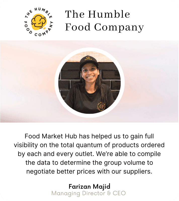 The Power of Digitalisation: Food Market Hub's Role in Humble Food Company's Cost Cutting